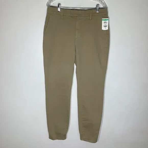 Hudson Jeans Mens Tailored Fit Jogger Twill Chino Pants‎ Tan Size 32 x 29 NWT
